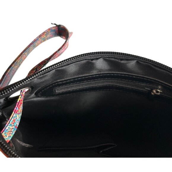 Utopia Colorful Wristlet Clutch With Zipper/Interior Pockets Made In Australia - Picture 4 of 7